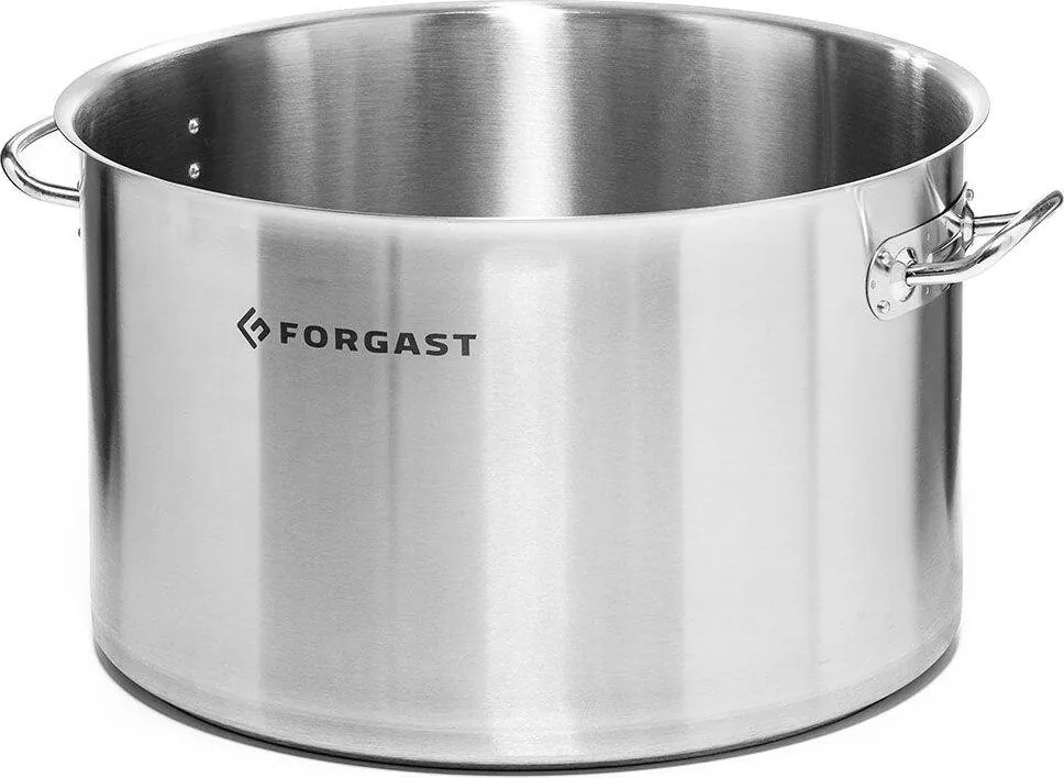 ZURA PROFI Hrniec stredný nerezový 58L s pokrievkou 50 cm