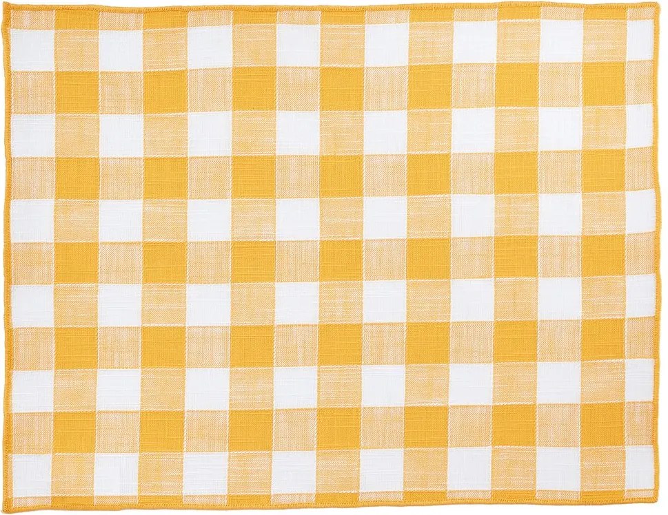 MEDLEY Prestieranie látkovej kocky 47 x 35 cm - žltá