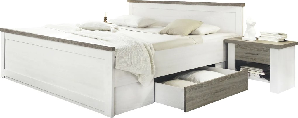 Sconto Posteľ s nočnými stolíkmi PARVATI