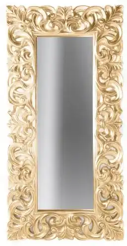 2616) VENICE luxusné zrkadlo veľké, zlaté | Biano