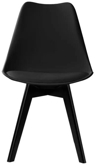 Jedálenská stolička NANTES čierna