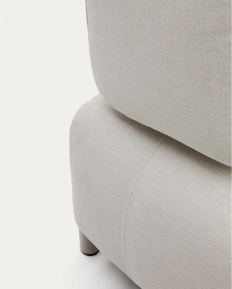 Béžová ženilková modulárna pohovka 232 cm Compo – Kave Home