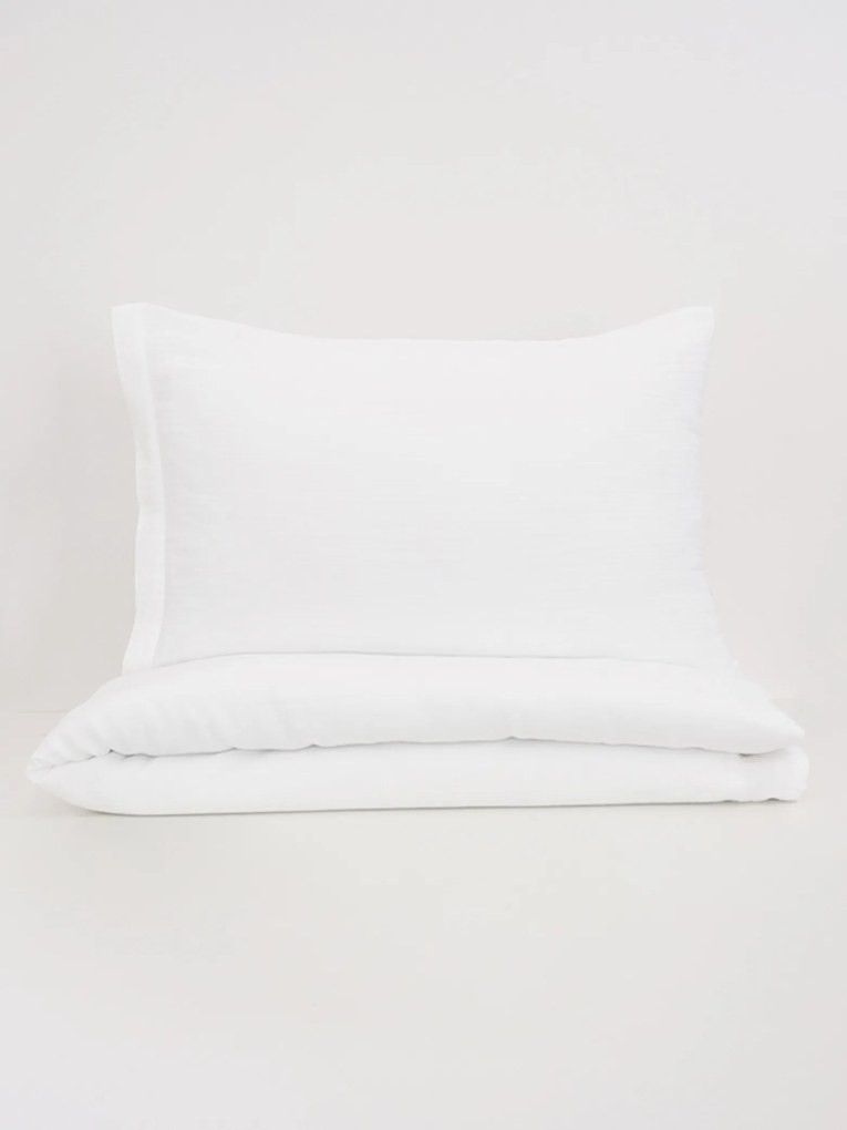 Mušelínové obliečky do postieľky - Alexia biela