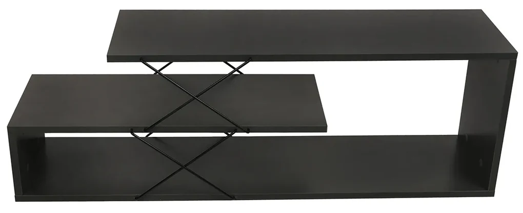 TV stolík Zigzag Anthracite