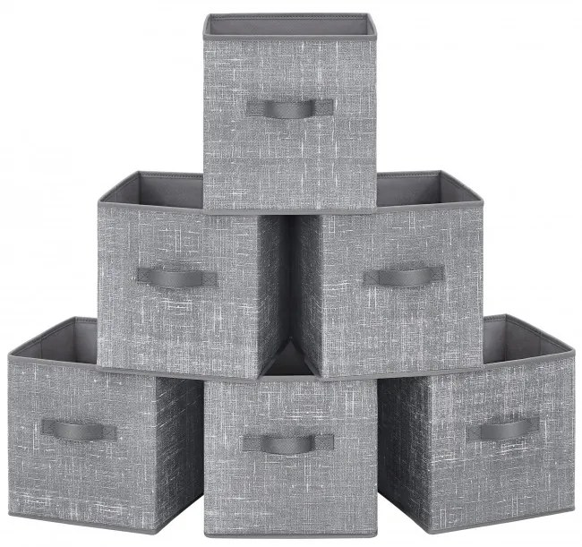 Set stohovateľných boxov ROB026G26V1 (6 ks)