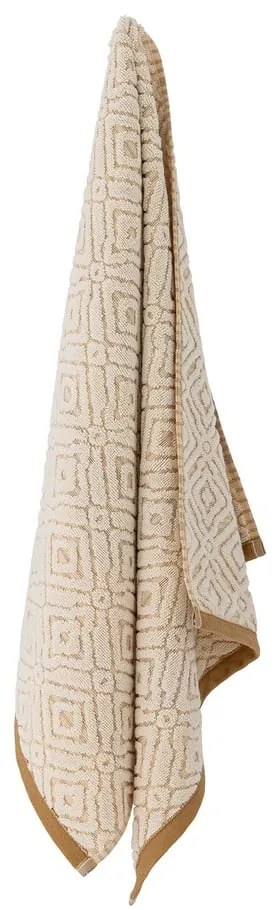 Bavlnený uterák v horčicovo-krémovej farbe 100x50 cm Malú – Bloomingville