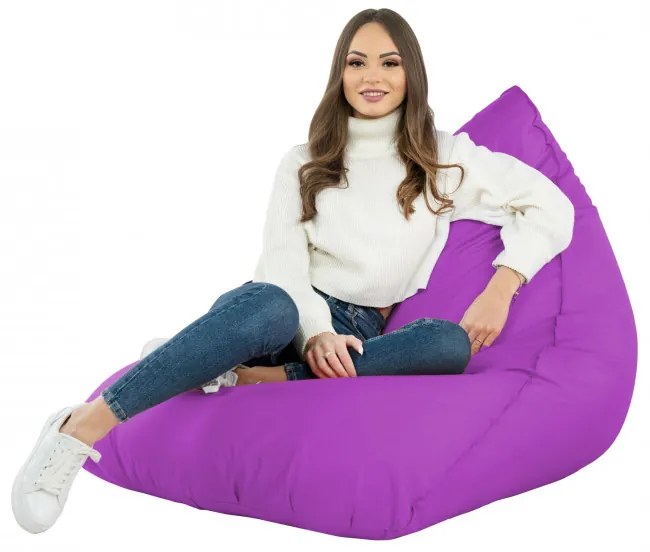 Sedací vak Bermudy SAKO fialový OUTDOOR