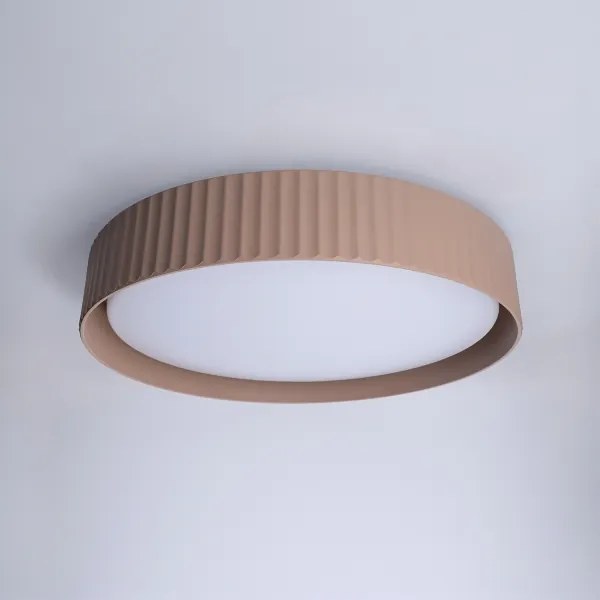 Brilagi - LED stmievateľné stropné svietidlo LUCIA LED/48W/230V pr. 41 cm hnedé s diaľkovým ovládaním