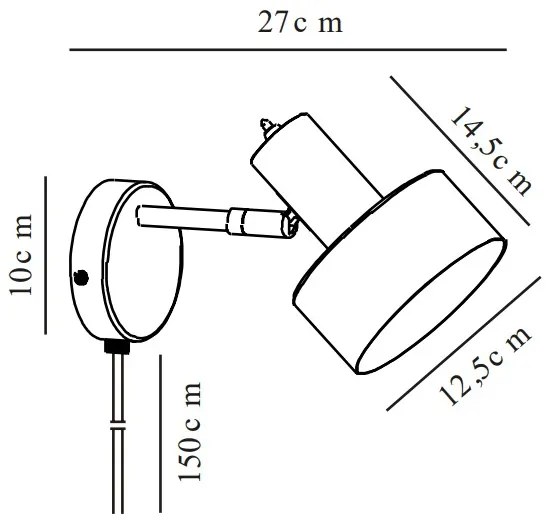 Nordlux Biele nástenné svietidlo Matis pre žiarovku E27 2512201001
