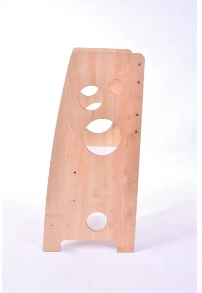 Učiaca veža LINDA biela/javor