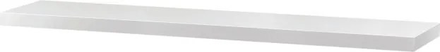 Nástenná polica 120 cm biela P-002 WT lesk