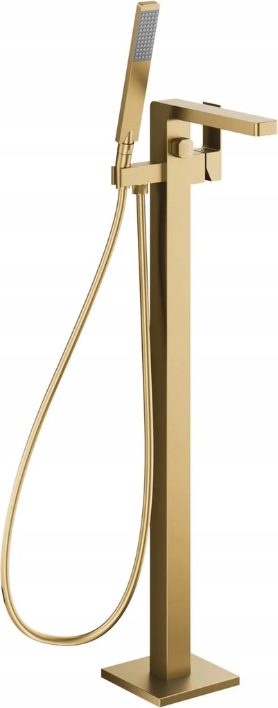 Kfa Voľne Stojaca Vaňová Batéria Logon, Brushed Light Gold Pvd