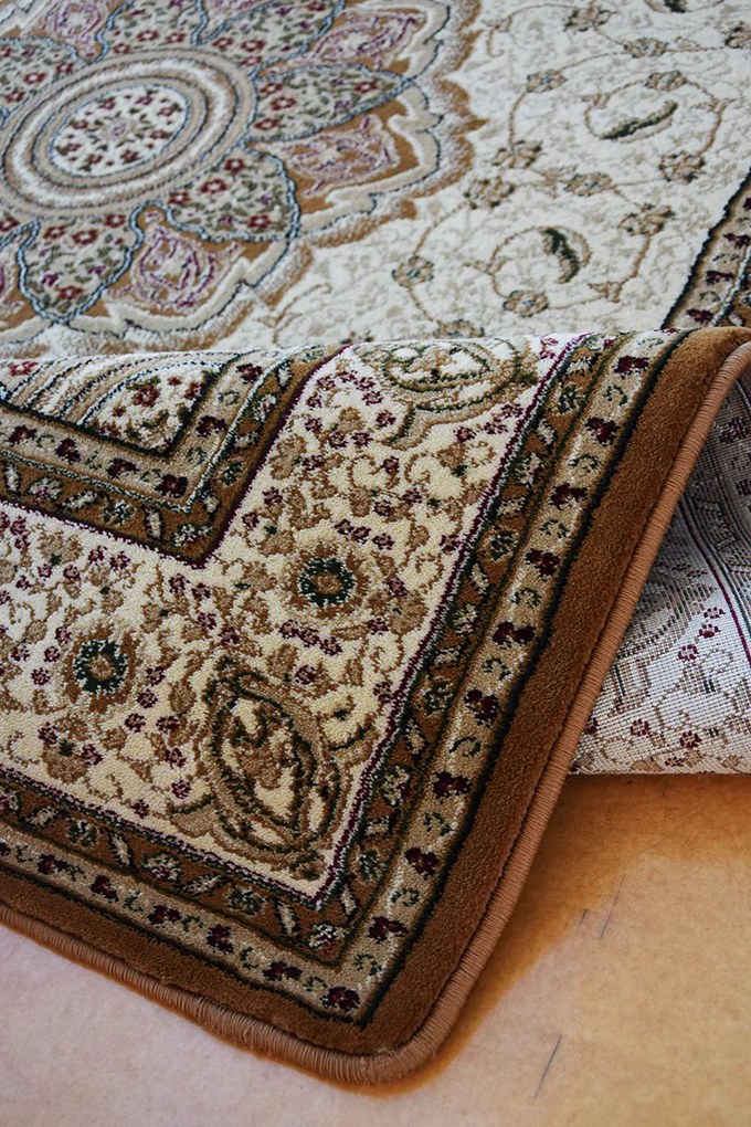 Koberec Anatolia 5328 krémový s orientálnym vzorom – obdĺžnik Rozmer: 150x230 cm