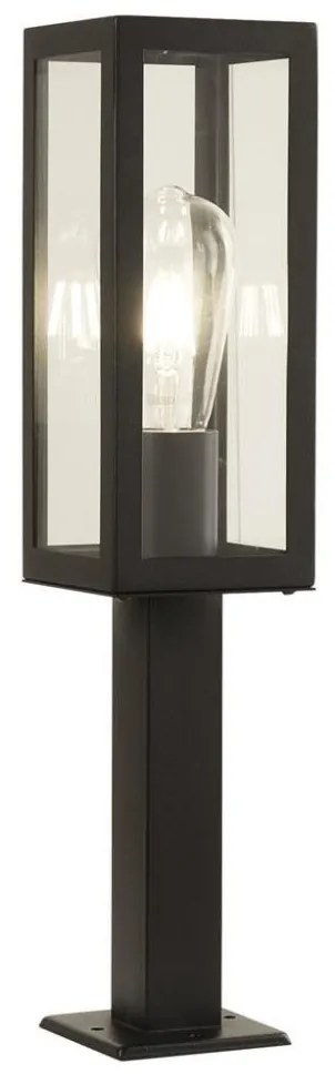 Searchlight 6441-450BK - Vonkajšia lampa BOX 1xE27/7W/230V IP44