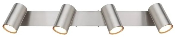 Globo 57911-4 - Bodové svietidlo ROBBY 4xGU10/25W/230V matný chróm