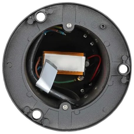 LED Vonkajšia lampa LED/10W/230V 80cm 6400K IP65 čierna