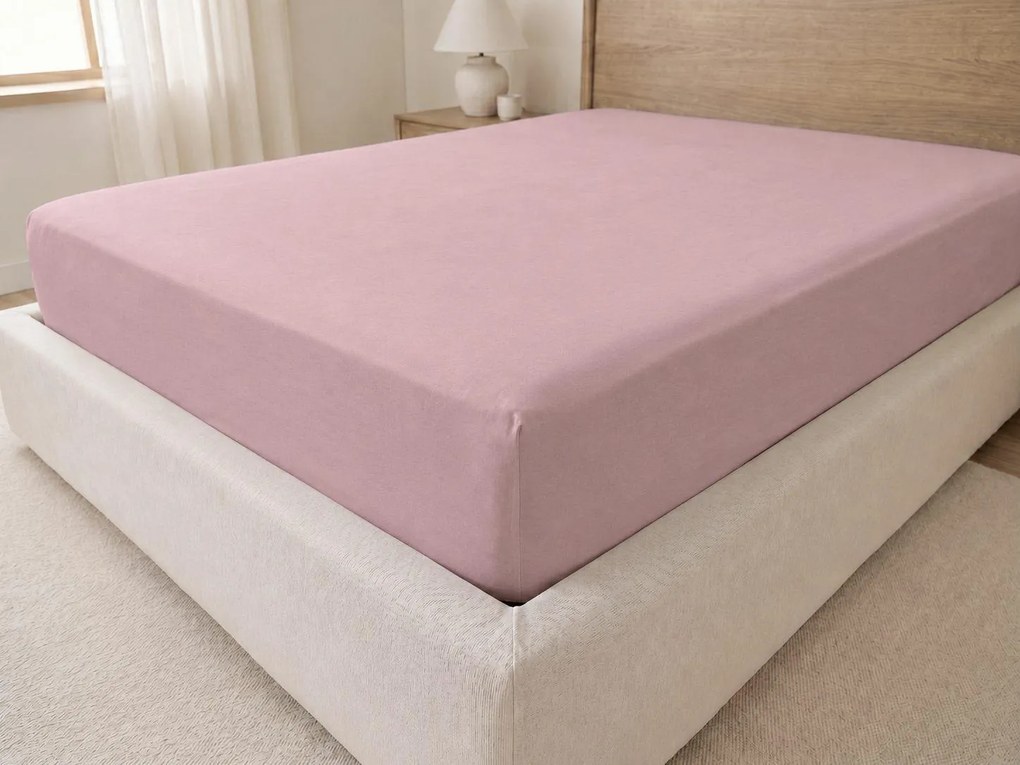 Plachta jersey tmavomodrá Rozmer: 160x200x25 cm