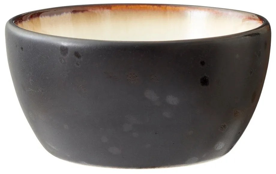 Čierne keramické servírovacie misky v súprave 4 ks 200 ml Gastro Black/Mix – Bitz