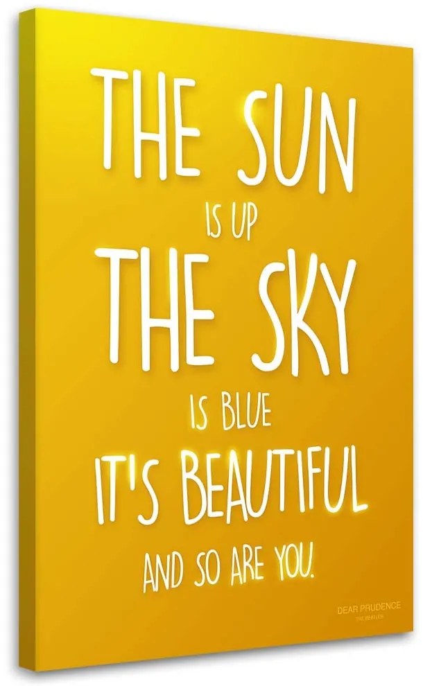 Gario Obraz na plátne Slnko svieti... - Nikita Abakumov Rozmery: 40 x 60 cm