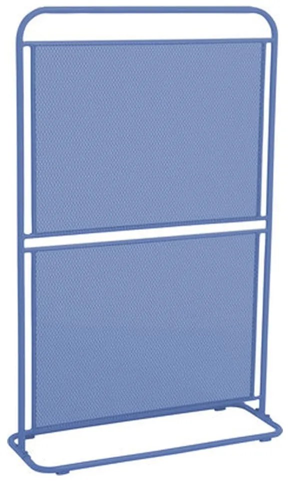 Modrá kovová zástena na balkón Garden Pleasure MWH, 124 x 80 cm