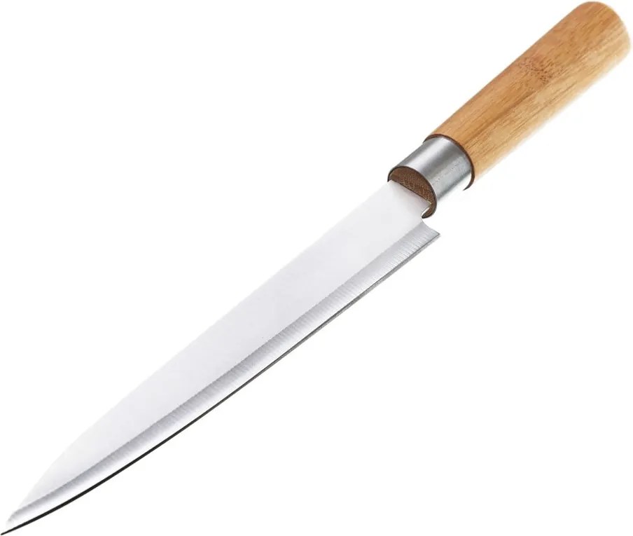 Nôž Unimasa z antikoro ocele a bambusu, dĺžka 33,5 cm