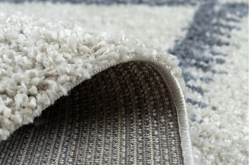 Dywany Łuszczów, Kusový koberec Berber Maknes B5910 cream and grey, 200x290, béžová, obývacia izba