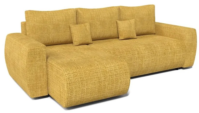 Rohová sedacia súprava Ivo Majorka 12 žltá