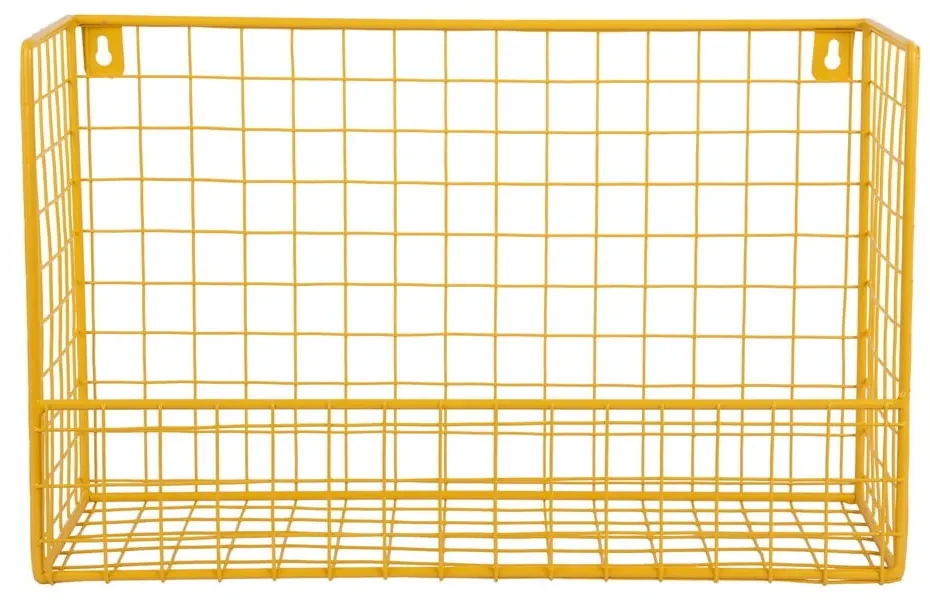 Žltá oceľová polica 40 cm Reja – PT LIVING