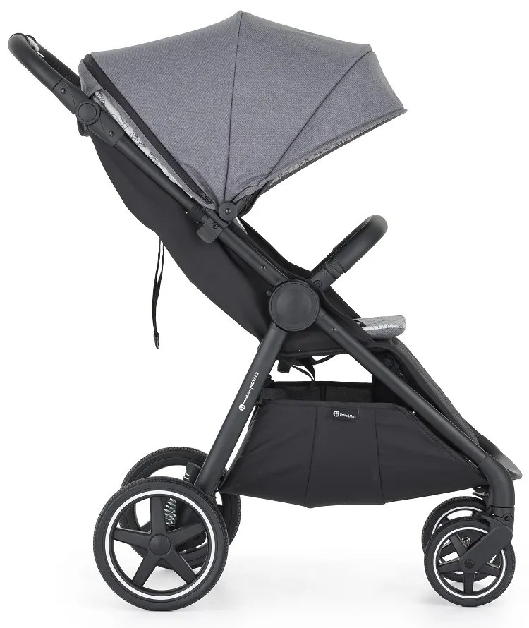 PETITE&MARS Kočík športový Royal 2 Black Ultimate Grey