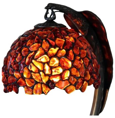 Jantárová lampa Tiffany 48*22Ø AMBER