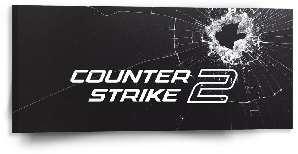 Sablio Obraz Counter Strike 2 Priestrel - 110x50 cm