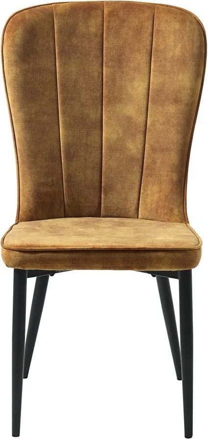 Žltá jedálenská stolička Unique Furniture Hudson