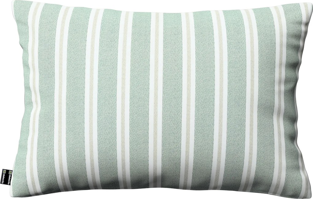 Karin - jednoduchá obliečka, 60x40cm farba produktu zelená látka zapletaná, vzorované