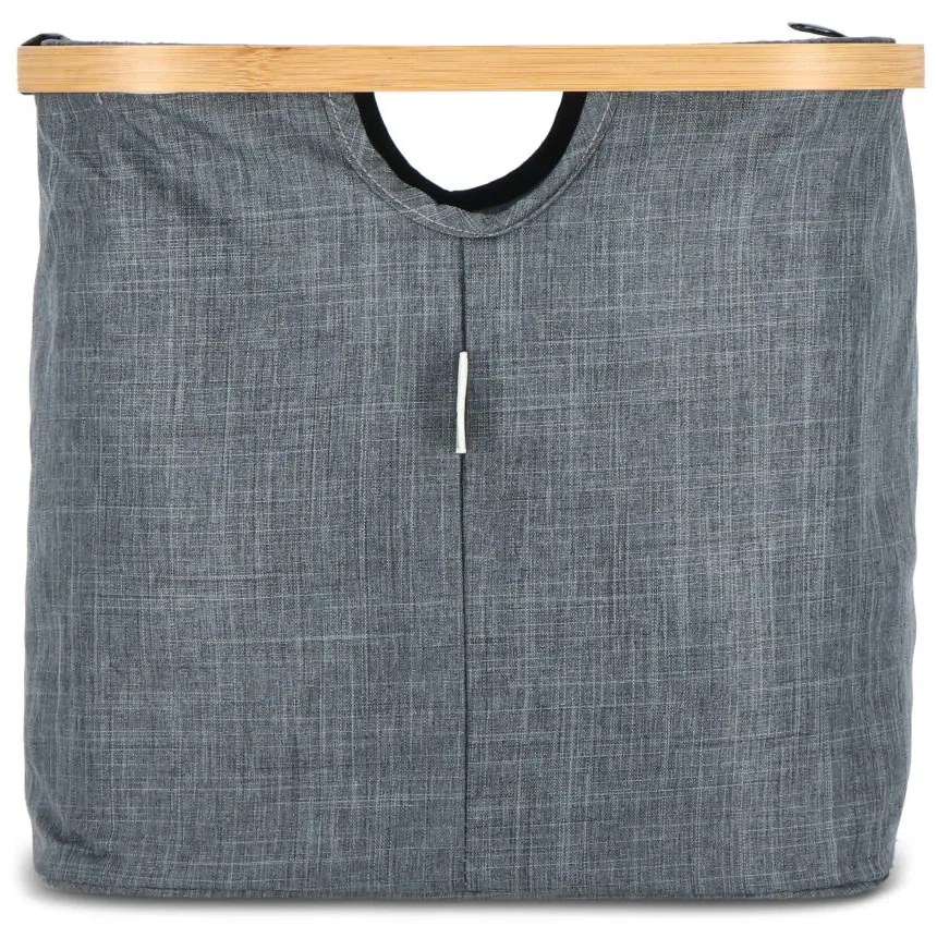 Skladací kôš NOLVIO 25 L, modrosivý