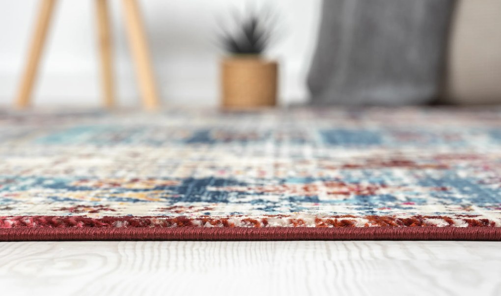 My Flair, Kusový koberec Elfi 1 CA40001 blau, 170x240, viacfarebná, chodba / predsieň