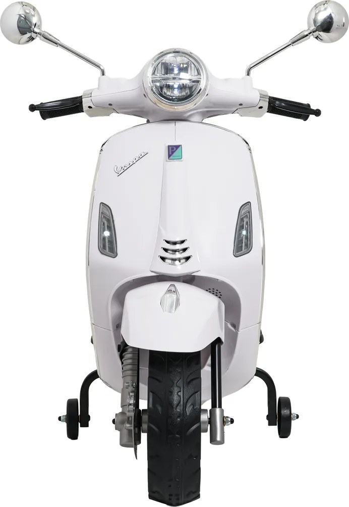 Ramiz Vespa Scooter ROMA Biela Detský motocykel