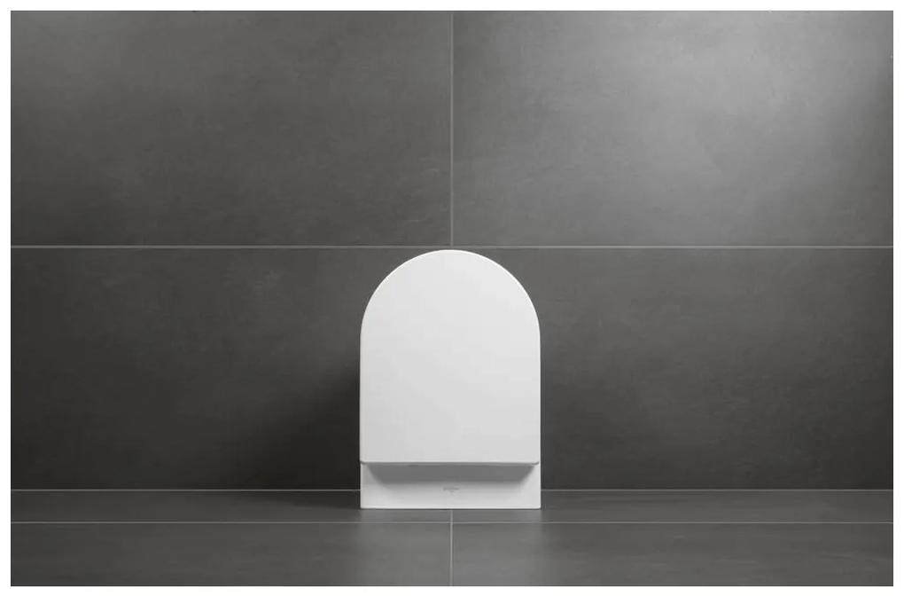 Villeroy & Boch Architectura - WC sedátko s poklopom, alpská biela 98M9D101