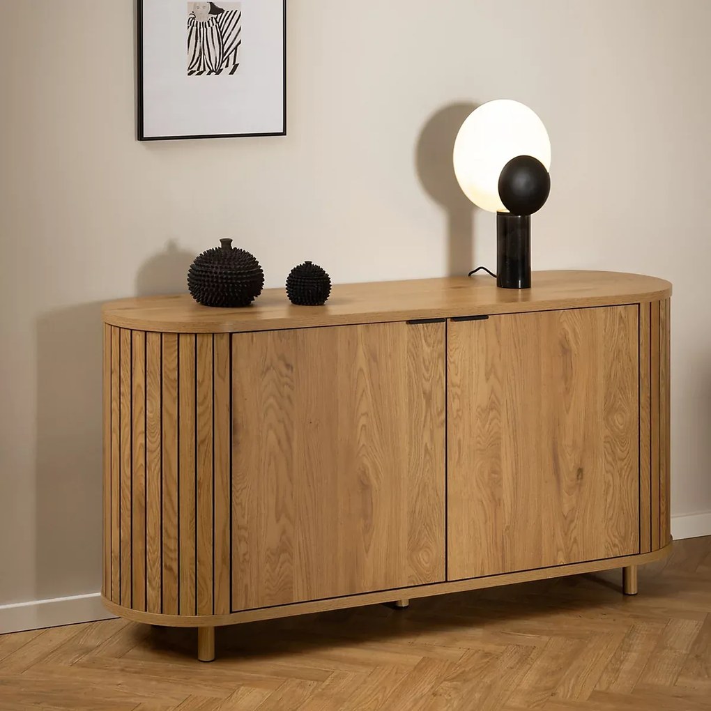 Komoda Colima 160 cm divoký dub