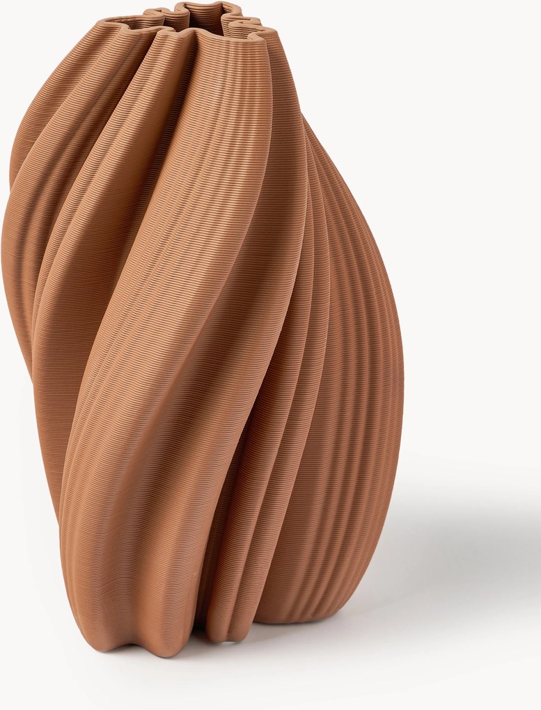 3D tlačená porcelánová váza Melody, V 29 cm