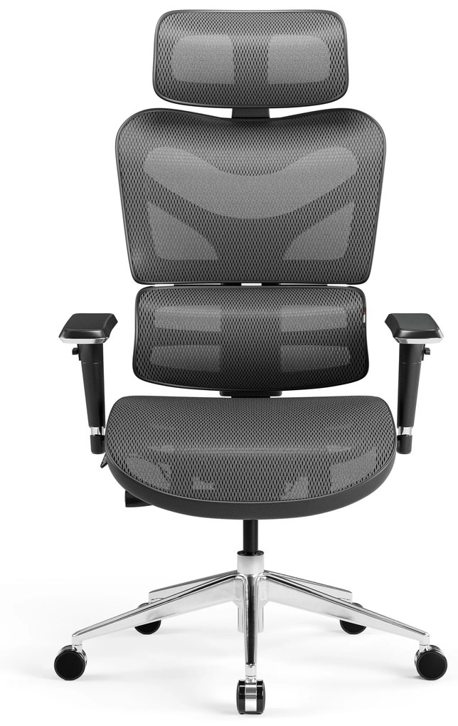 Kancelárska ergonomická stolička Diablo V-Commander, čierno-šedá