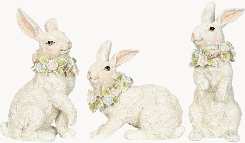 Dekorácie Bunny, 3 ks