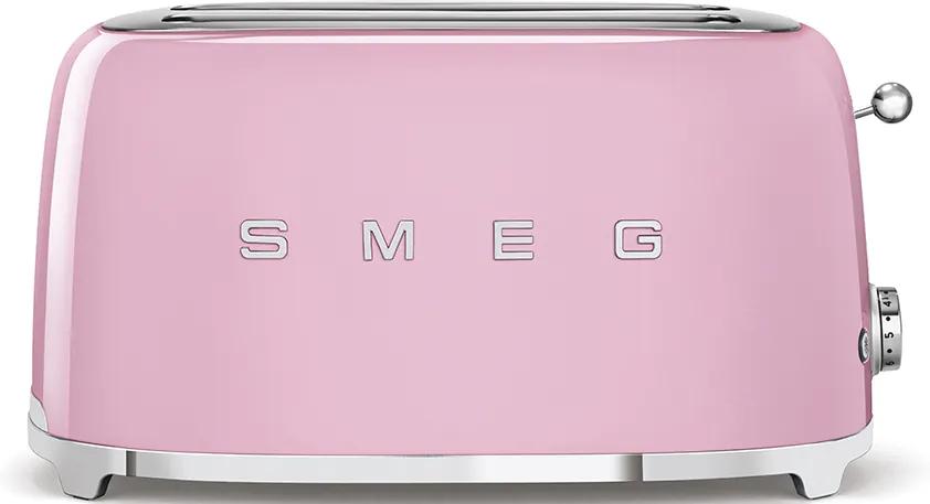50's Retro Style hriankovač P2x2 ružový 1500W - SMEG
