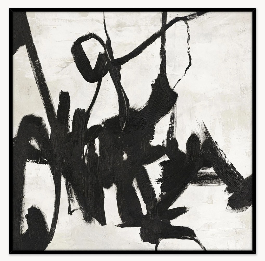 Ručne maľovaná nástenná dekorácia v drevenom ráme Playblack