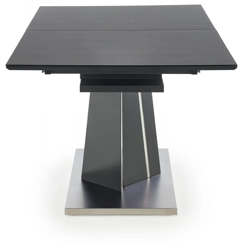 Rozkladací stôl Vade tmavošedý