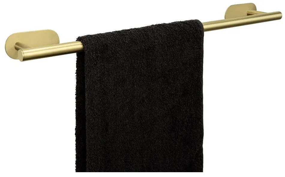 Samodržiaci držiak na uteráky z nerezovej ocele Orea Gold – Wenko