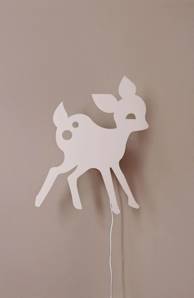 Nástenná lampa My Deer – ružová