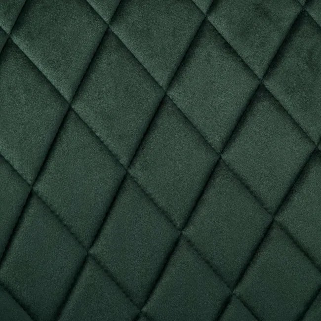 Kreslo HAVANA VELVET tmavozelené