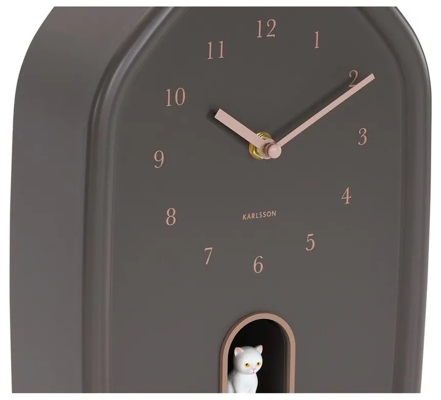 Nástenné hodiny Modern Kitty – Karlsson