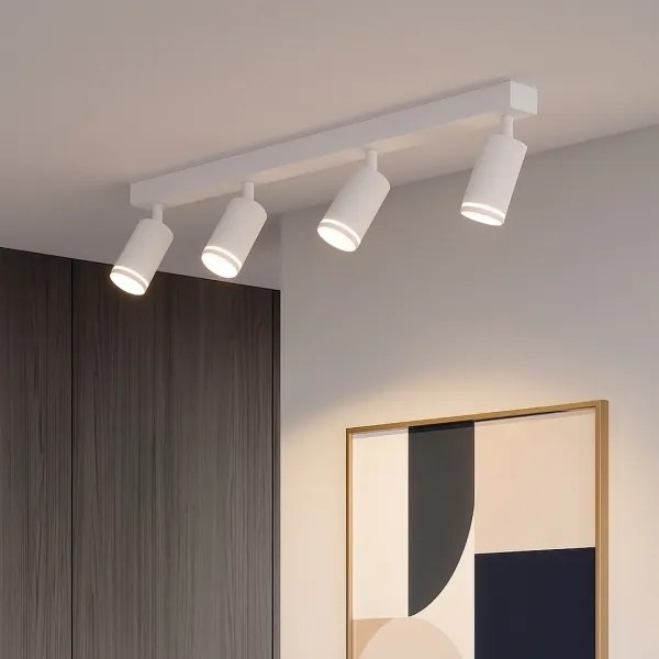 Bodové svietidlo PIPE 4xGU10/10W/230V biele