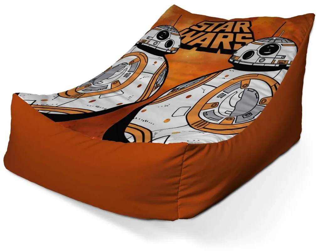 Sablio Sedací vak Lounge Star Wars Ohnivé pozadie - 120 x 100 x 80 cm